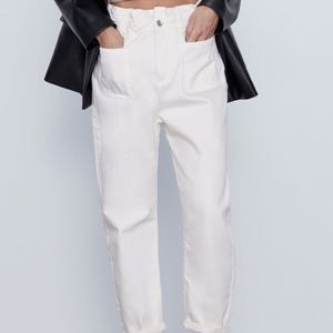 Zara Paperbag Waisted Pants